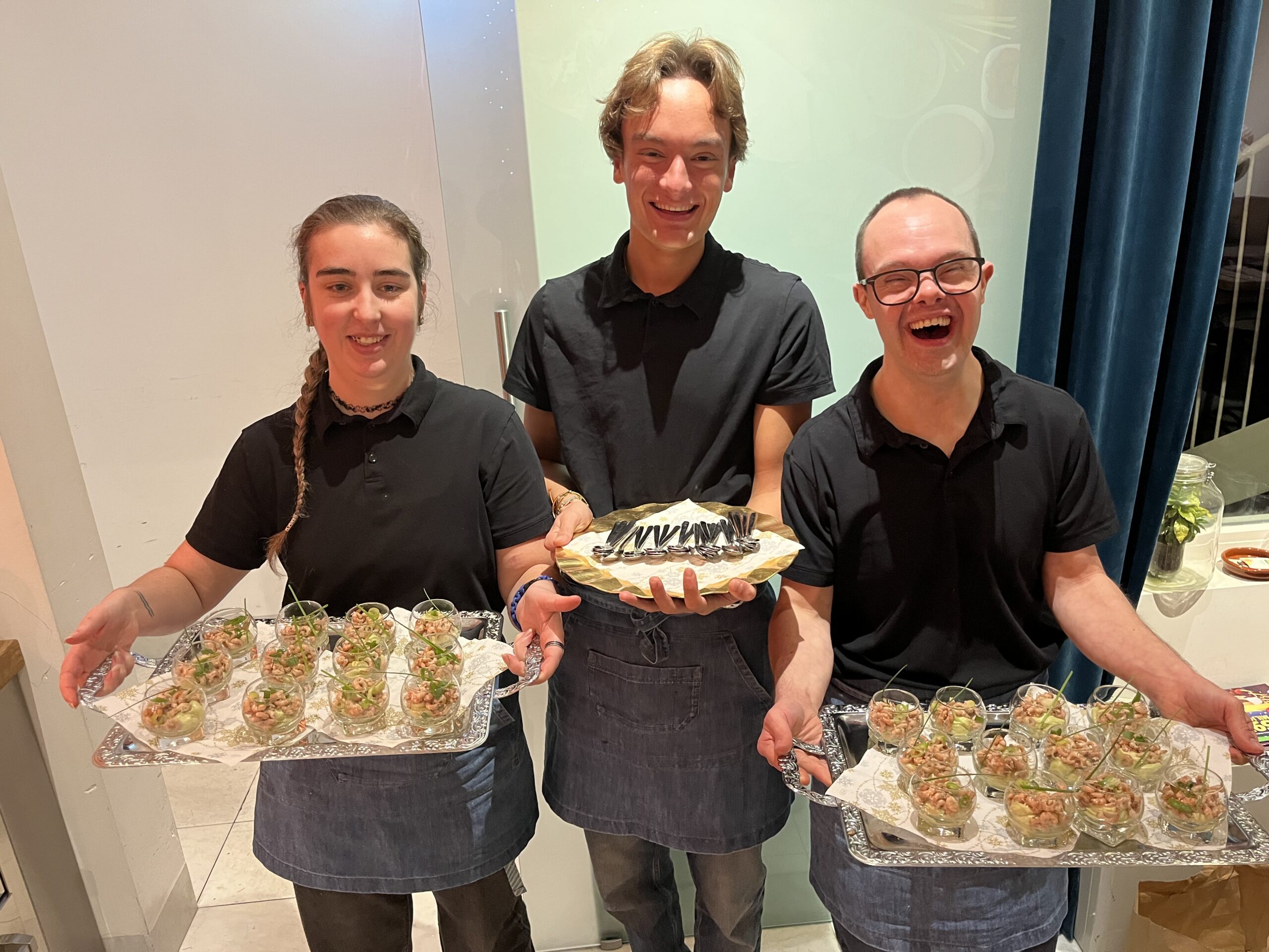 Catering in het veld